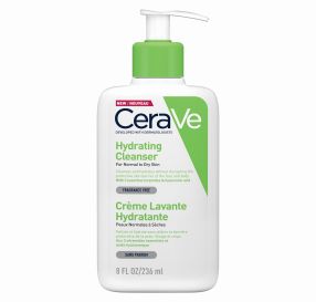 CeraVe Hydrating Cleanser תחליב ג&#39;ל לניקוי והזנת העור בלחות לעור רגיל עד יבש 236 מ&#39;&#39;ל