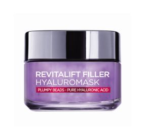 Revitalift Filler [+ Hyaluronic Acid] Overnight Mask מסכת פילר לפני השינה עשירה בחומצה היאלורונית 50 מ&#39;&#39;ל