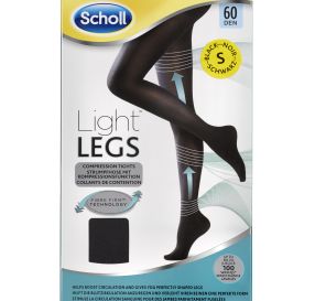 Light Legs Nude גרביון 60 דנייר בצבע שחור לרגליים קלילות מידה S