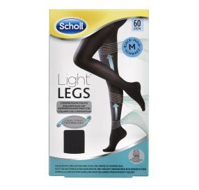 Light Legs Nude גרביון 60 דנייר בצבע שחור לרגליים קלילות מידה M