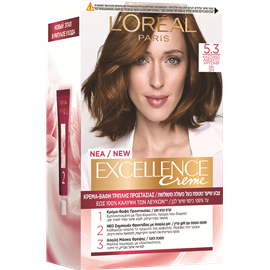 L'Oreal Excellence Cream צבע שיער חום זהוב 5.3