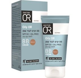  BB Cream For Oily Skin מייק אפ עם SPF 30 לעור שמן בגוון מדיום 50 מ&#39;&#39;ל