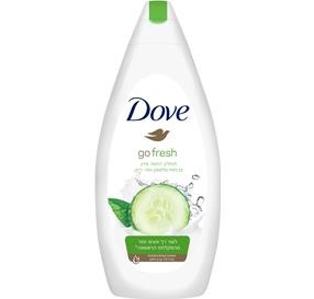 Dove Go Fresh דאב תחליב רחצה בניחוח מלפפון ותה ירוק / 750 מ