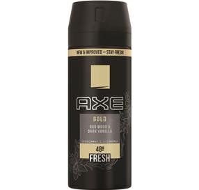 Axe Gold All Day Fresh Bodyspray דאודורנט ספריי גוף לגבר 150 מ&#39;&#39;ל