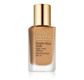 Estee Lauder Double Wear Nude Makeup SPF 30 מייק אפ למראה רענן בגוון Shell Beige 4N1
