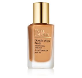 Estee Lauder Double Wear Nude Makeup SPF 30 מייק אפ למראה רענן בגוון Honey bronze 4W1