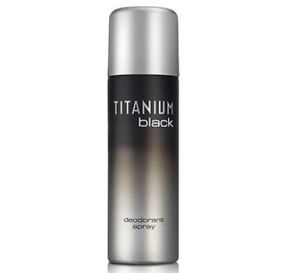 Titanium Black Deodorant Body Spray