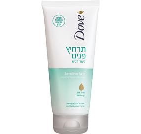 Dove תרחיץ לפנים לעור רגיש