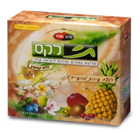 תי לקס בטעם פירות טרופיים 40 שקיקים