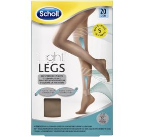 Light Legs Nude גרביון 20 דנייר גוון גוף לרגליים קלילות מידה S