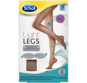 Light Legs Nude גרביון 20 דנייר גוון גוף לרגליים קלילות מידה XL
