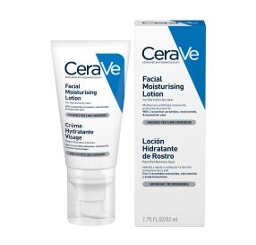 CeraVe Facial Moisturizing Lotion PM תחליב לחות לפנים ללילה לעור רגיל עד יבש 52 מ&#39;&#39;ל
