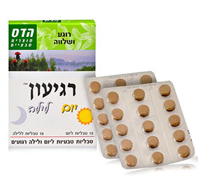 הדס רגיעון יום + לילה / 30 טבליות