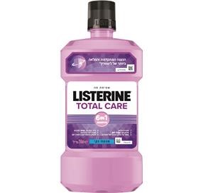 LISTERINE Total Care שטיפת פה בטעם מנטה צלול 250 מ''ל