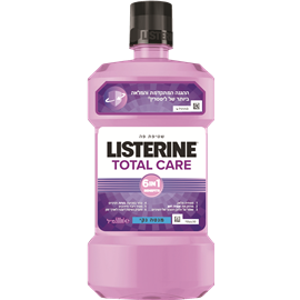 LISTERINE Total Care מי פה 6IN1 בטעם מנטה צלול 500 מ&#39;&#39;ל