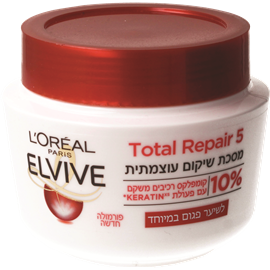  Elvive Total Repair אלביב מסכה לשיער פגום / 300 מ