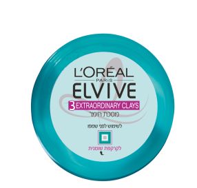 Elvive Clays Pre-Shampoo Mask 150 מסכת חימר לשימוש לפני שמפו 150 מ&#39;&#39;ל