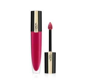 L&#39;Oreal Rouge Signature Lipstick שפתון נוזלי עמיד בגימור מאט גוון I REPRESENT 114