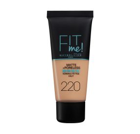 Fit Me Matte And Poreless מייק אפ נוזלי בגימור מאט גוון 220