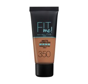 Fit Me Matte And Poreless מייק אפ נוזלי בגימור מאט גוון 350