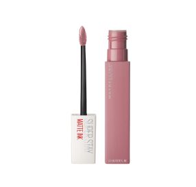 Maybellilne Super Stay MATTE INK שפתון נוזלי עמיד עד 16 שעות בגימור מאט עם פיגמנט אינטנסיבי גוון 10 dreamer  