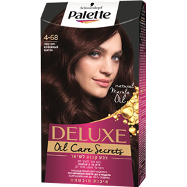 Schwarzkopf Palette Delux – שוורצקוף צבע שיער ערמונים כהה