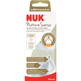 בקבוק הזנה 150 מ&#39;&#39;ל 0-6 חודשים Nuk Nature Sense Small 232