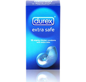 Durex Extra Safe דורקס אקסטרה סייף / 12 יח&#39;