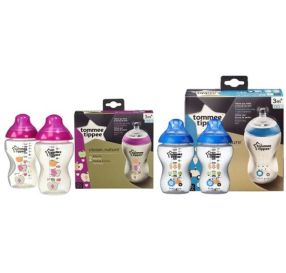 Tommee Tippee זוג בקבוקי האכלה לגילאי 3+ חודשים