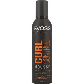 Syoss Curl Control Mousse סטיילינג מוס לשיער מתולתל לייצוב חזק 250 מ”ל