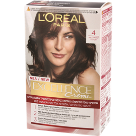 L&#39;Oreal Excellence Cream צבע חום כהה 4