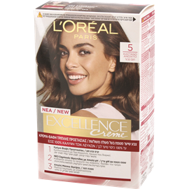 לוריאל Excellence Cream צבע שיער חום טבעי 