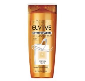 Elvive Extraordinary Oil שמפו שמן קוקוס להזנה לשיער רגיל עד יבש 550 מ&#39;&#39;ל