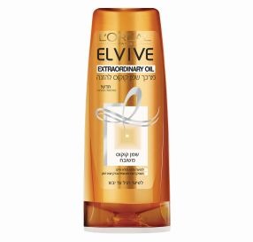 Elvive Extraordinary Oil מרכך שמן קוקוס להזנה לשיער רגיל עד יבש 550 מ&#39;&#39;ל