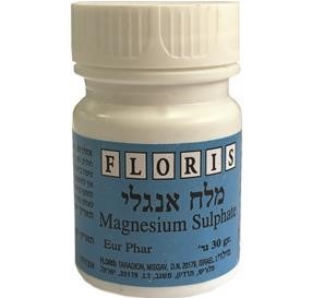 מלח אנגלי פלוריש FLORIS מגנזיום סולפט 30 גרם