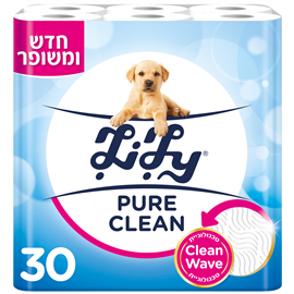 נייר טואלט לילי 30 גלילים