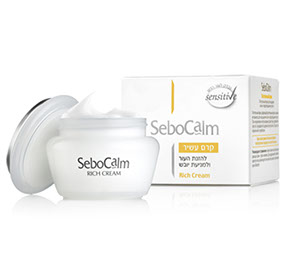 SeboCalm קרם לחות עשיר להזנת העור ולמניעת יובש / 50 מ&#39;&#39;ל