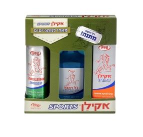 אקילן Sports מארז למתגייסים 3 מוצרים