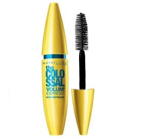 MAYBELLINE COLOSSAL VOLUM&#39; EXPRESS WATERPROOF מייבלין מסקרה עמידה במים בצבע שחור