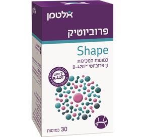 פרוביוטיק SHAPE זן פרוביוטי - 30 כמוסות