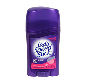 Lady Speed Stick Invisible Dry Shower Fresh ליידי ספיד סטיק ורוד / 65 גר'