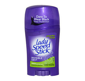 Lady Speed Stick Invisible Dry Powder Fresh ליידי ספיד סטיק ירוק / 65 גר&#39;