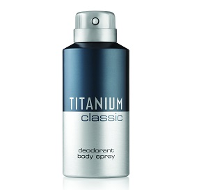 Titanium Classic Deodorant Body Spray
