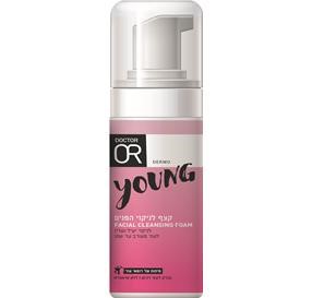 Young Facial Cleansing Foam קצף לניקוי הפנים לעור מעורב עד שמן 140 מ&#39;&#39;ל