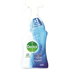 Dettol תרסיס - מנקה ומחטא עוצמתי לחדר האמבטיה ללא אקונומיקה 750 מ&#39;&#39;ל