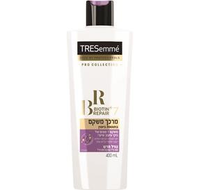 TRESemme Biotin and Repair 7 מרכך משקם בתוספת ביוטין לשיער יבש ופגום 400 מ&#39;&#39;ל