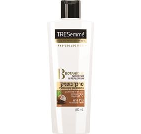 TRESemme Botanique מרכך בוטניק שמן קוקוס ואלוורה למראה שיער טבעי ובריא 400 מ&#39;&#39;ל