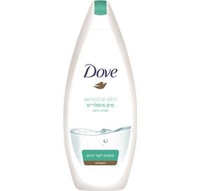Dove Sensitive Skin מים מיסלריים תחליב רחצה עם מים מיסלריים לעור רגיש היפואלרגני 500 מ”ל