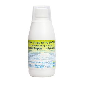 אבילאק סירופ LACTULOSE 66.7 G / 100 ML לטיפול בעצירות ולטיפול בתרדמת כבדית אקוטית 300 מ&#39;&#39;ל