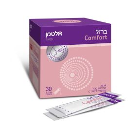 אלטמן פמינה ברזל Comfort אבקה המכילה ברזל בתוספת ויטמין C טבליות אישיות 30 יח'